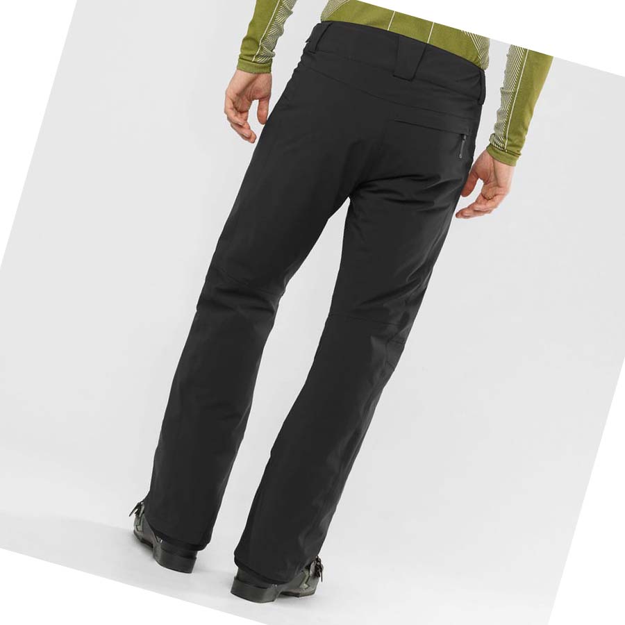 Pantalones De Esquí Salomon BRILLIANT Hombre Negros | MX 3142ZUT